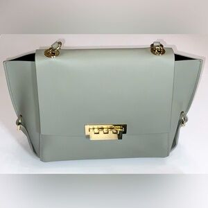 ZAC by Zac Posen Grey Satchel Bag